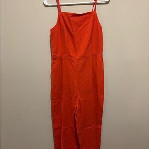 Old Navy Bold Orange Jumpsuit